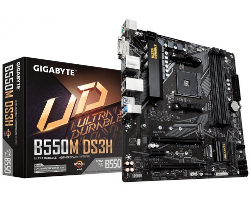 PLACA BASE GIGABYTE B550M DS3H